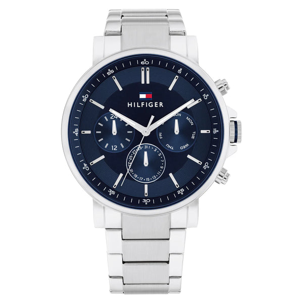 Tommy Hilfiger chronograph watch blue dial
