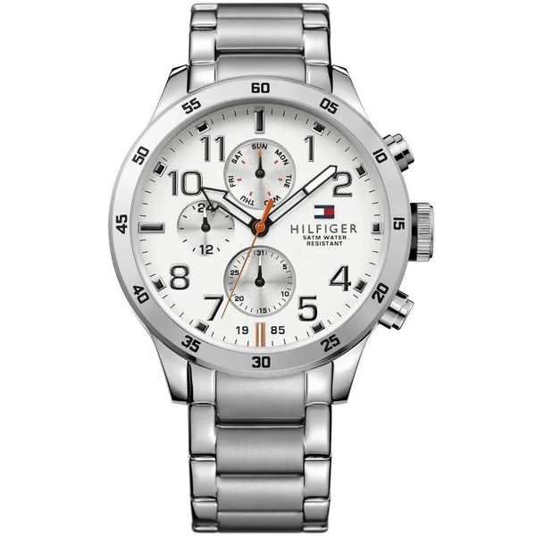 Tommy Hilfiger chronograph watch white dial