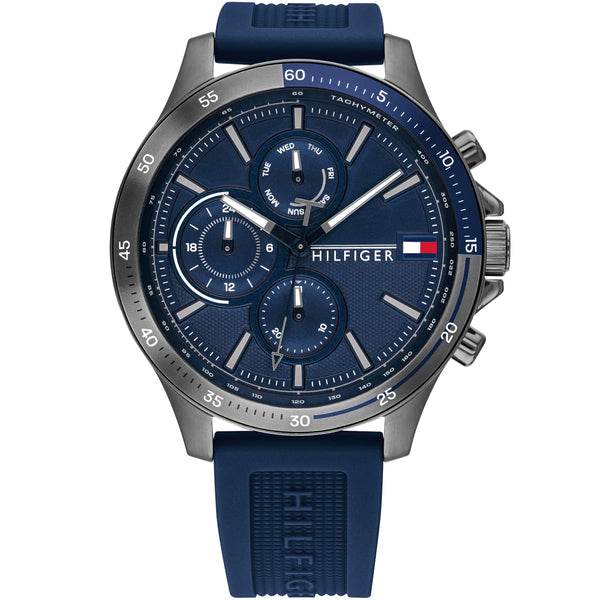 Tommy Hilfiger Sport Watch with Silicone Strap