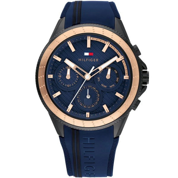 Tommy Hilfiger Sport Watch with Silicone Strap