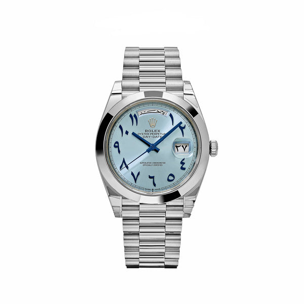 Rolex Oyster Perpetual Day-Date Platinum “Arabic Dial”